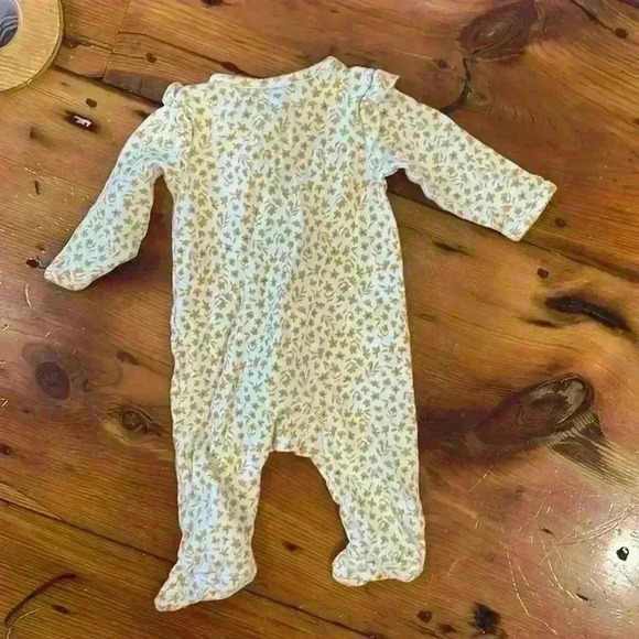 Carter’s little sister one piece zipper footies pajamas size 3 months - Picture 4 of 4